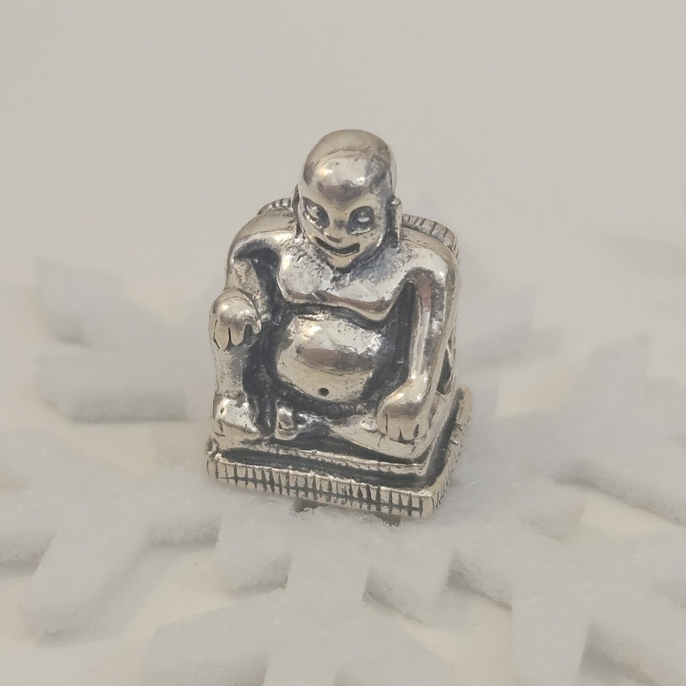 TrollBeads Sterling Silver Buddha Troll bead 11428 925 LAA